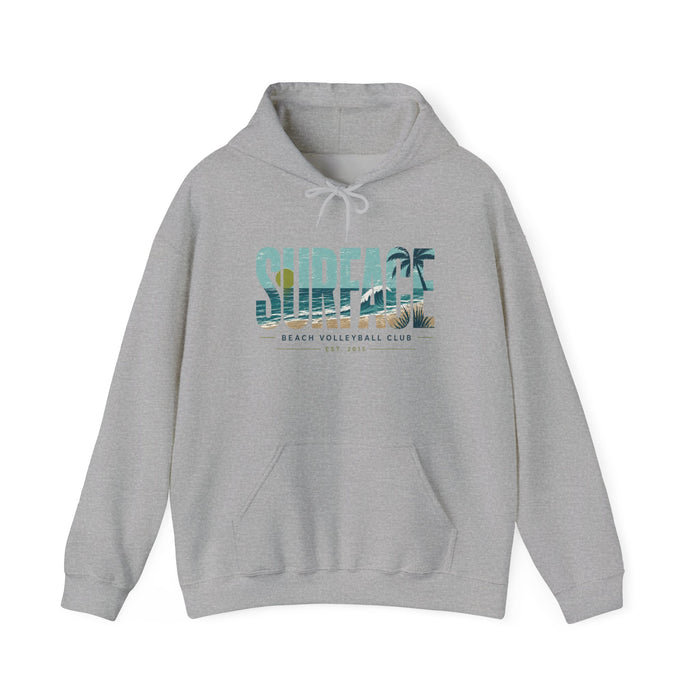 Hoodie - 'Surface' Ocean Surf Club Graphic Pullover
