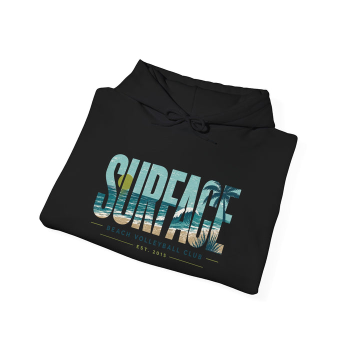 Hoodie - 'Surface' Ocean Surf Club Graphic Pullover