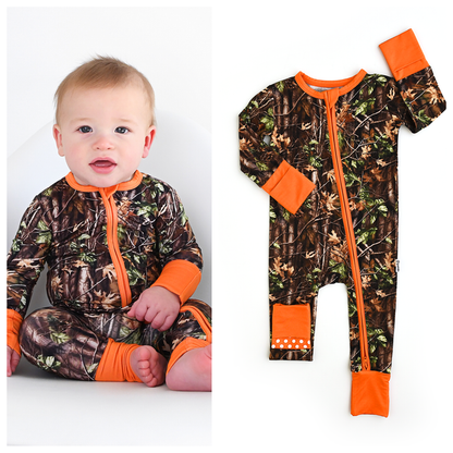 Hunter Camo Zip Sleeper