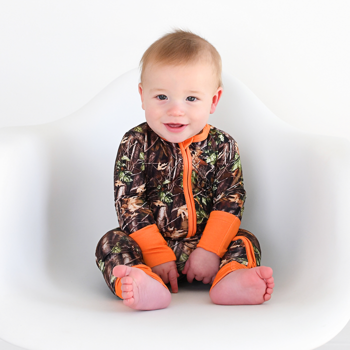 Hunter Camo Zip Sleeper