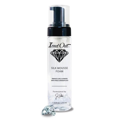 Iced Out Silk Mousse Foam | Versatile Styling for All Hair Types ICED OUT