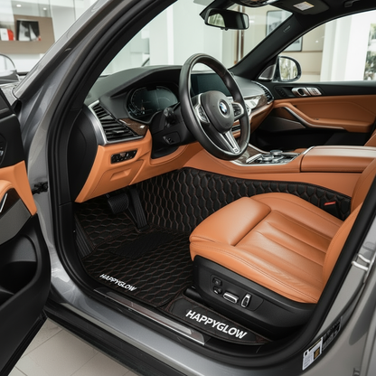 Interior CAR Covers and MATS Customized with Name OR Logo Created by HAPPYGLOW BOUTIQUE