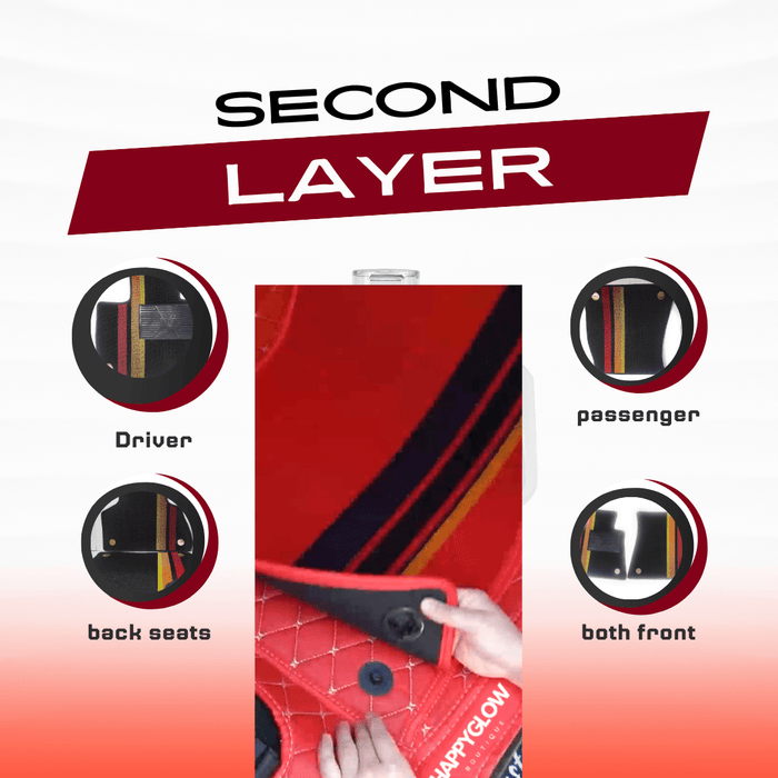 Interior CAR Covers and MATS Customized with Name OR Logo Created by HAPPYGLOW BOUTIQUE