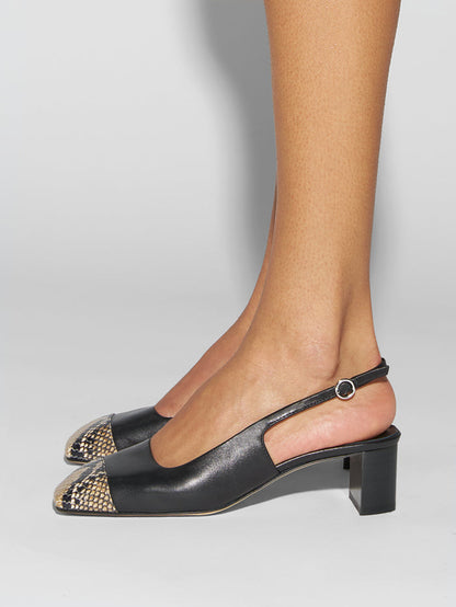 Jacqui Toe-Cap Pumps