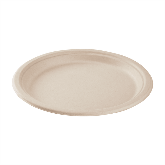 Karat Earth 10 Fiber Plate | Round | Natural | PFAS-Free