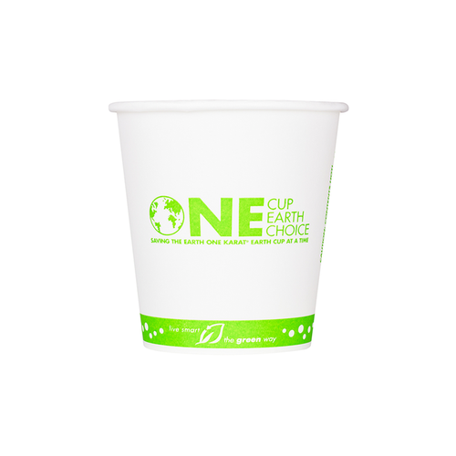 Karat Earth 10oz Compostable Paper Hot Cup | White | 91-Series
