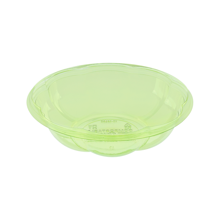 Karat Earth 18oz PLA Salad Container | Green | 475-Series