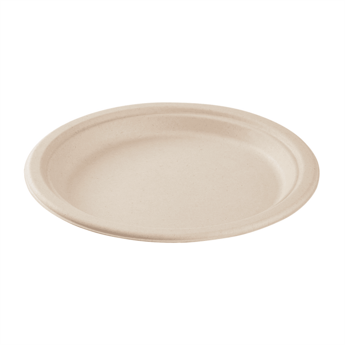Karat Earth 7 Fiber Plate | Round | White | PFAS-Free