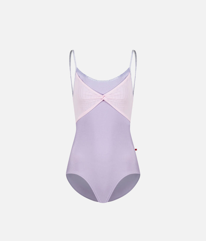 KATHY Ballet Leotard in POEM, Elegant Mesh Camisole Dance Leotard