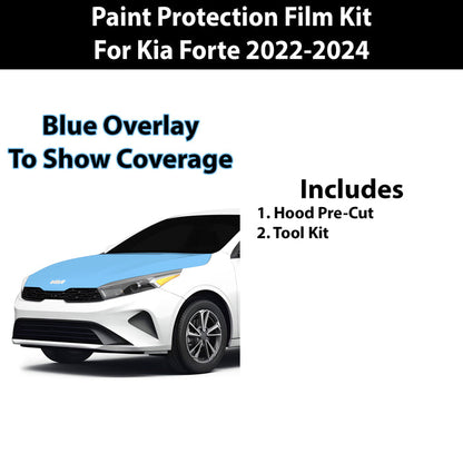 Precut Premium Paint Protection Film Clear Bra PPF Decal Film Kit Cover Fits Kia Forte 2022 - 2024 - Bogar Tech Designs
