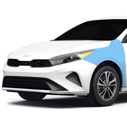 Precut Premium Paint Protection Film Clear Bra PPF Decal Film Kit Cover Fits Kia Forte 2022 - 2024 - Bogar Tech Designs