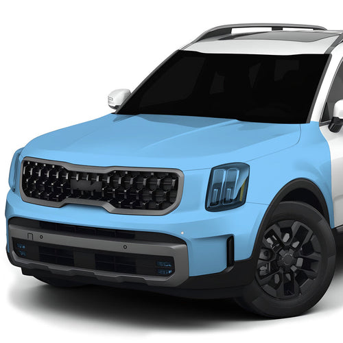 Precut Premium Paint Protection Film Clear Bra PPF Decal Film Kit Cover Fits Kia Telluride 2023 - 2024 - Bogar Tech Designs