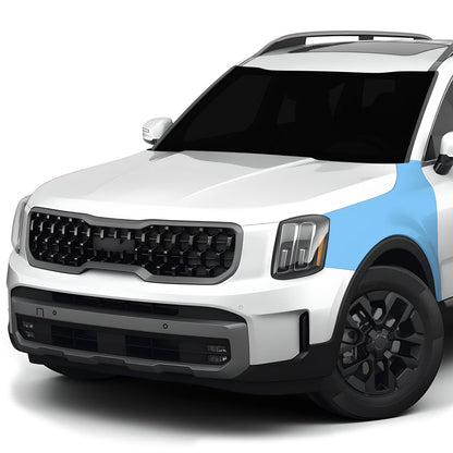 Precut Premium Paint Protection Film Clear Bra PPF Decal Film Kit Cover Fits Kia Telluride 2023 - 2024 - Bogar Tech Designs