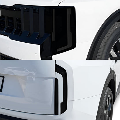 Kia Telluride 2027+ Dark Smoke Headlight & Taillight Tint Kit – Precut Vinyl Lens Overlays Film