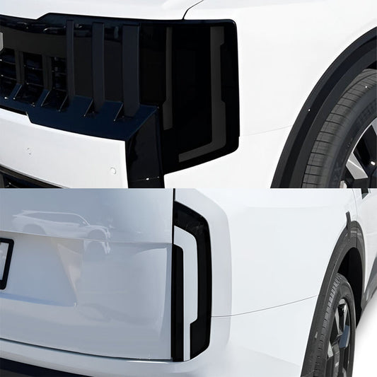 Kia Telluride 2027+ Dark Smoke Headlight & Taillight Tint Kit – Precut Vinyl Lens Overlays Film