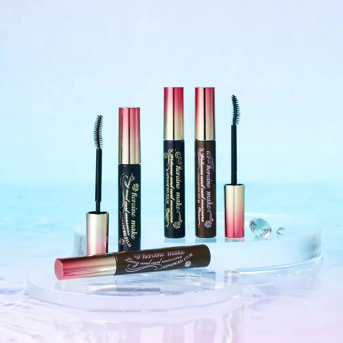 KissMe Heroine Make Long & Curl Mascara Advanced Film 6g كيس مي هيروين ميك ماسكارا لتطويل وتجعيد الرموش أدفانسد فيلم - Princess Cosmetics Qatar