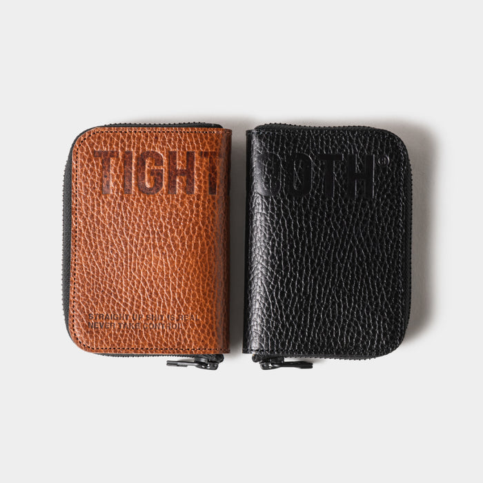 LEATHER ZIP WALLET