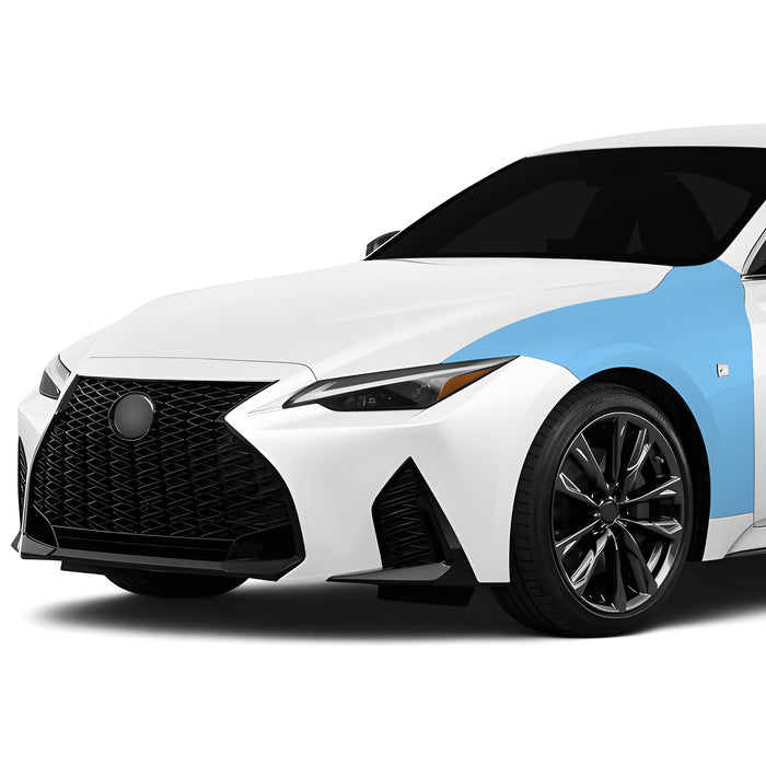 Precut Premium Paint Protection Film Clear Bra PPF Decal Film Kit Cover Fits Lexus IS500 2022 - 2024 - Bogar Tech Designs