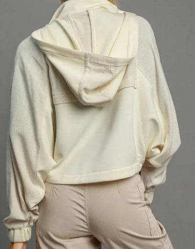 Luxeknit Open Front Hoodie - Effortless Elegance