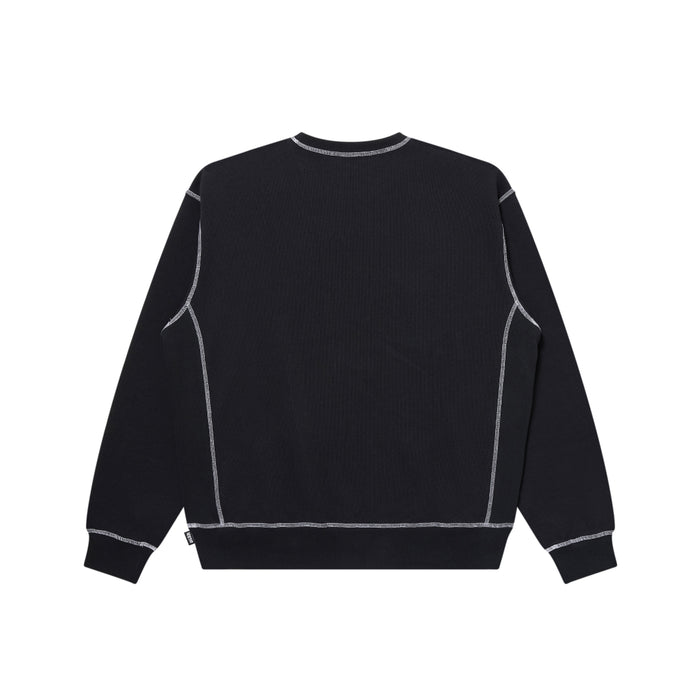 METAL LOGO STITCHED CREW SWEAT