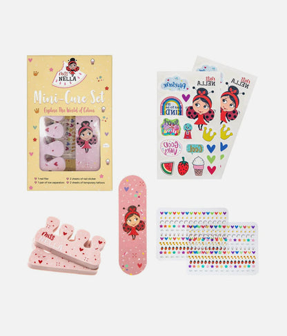 Bag of Wonders Gift Set, Tweens Non-Toxic Makeup & Nail Polish Kit