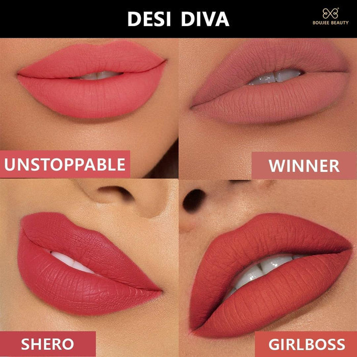 Boujee Beauty Luxe Matte Mini Liquid Lipstick Combo