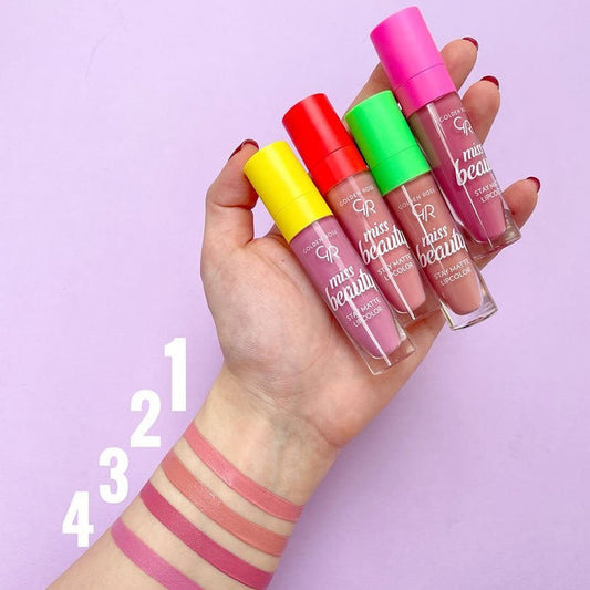 MISS BEAUTY STAY MATTE LIPCOLOR