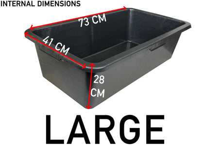 Mixing Tub 90L Outdoor Watering Kit DIY Workshop Accessory