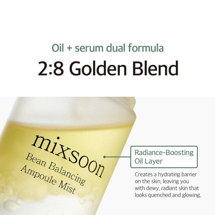 Mixsoon Bean Balancing Ampoule Mist 100ml رذاذ أمبولة ميكسون بين بالانسينج - Princess Cosmetics Qatar