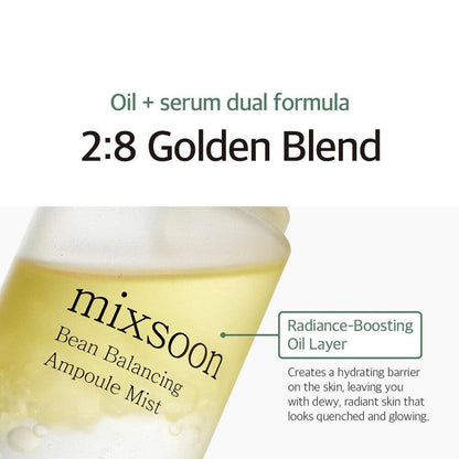Mixsoon Bean Balancing Ampoule Mist 100ml رذاذ أمبولة ميكسون بين بالانسينج - Princess Cosmetics Qatar