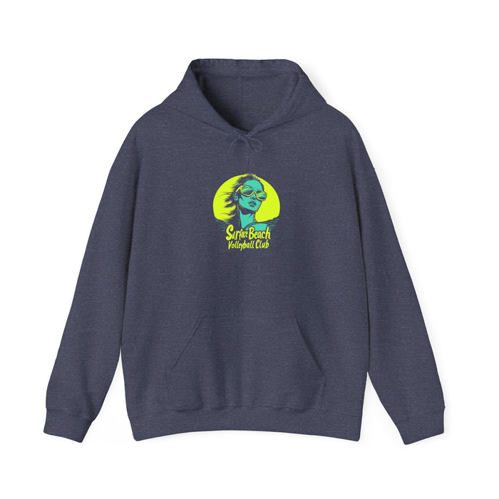 Model Logo Surface Beach Volleyball Unisex Heavy Blend™ Hooded Sweatshirt