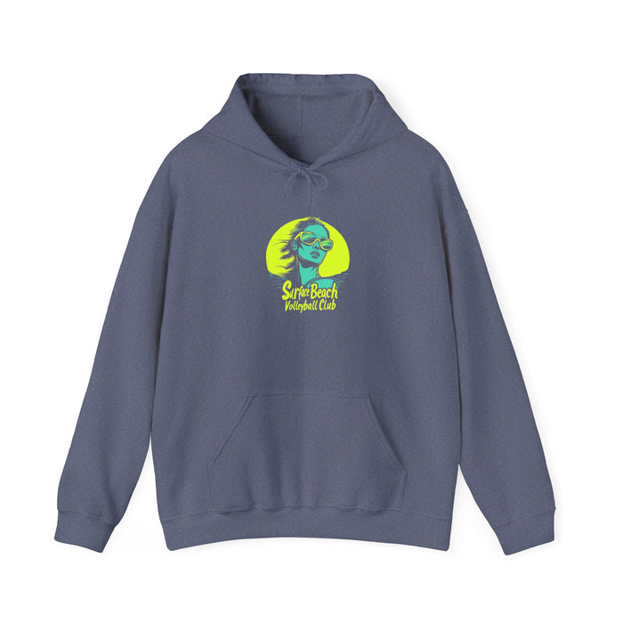 Model Logo Surface Beach Volleyball Unisex Heavy Blend™ Hooded Sweatshirt