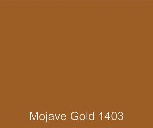 Mojave Gold custom color polyester gel coat that has good weather, heat and water resistance.