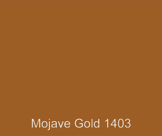 Mojave Gold custom color polyester gel coat that has good weather, heat and water resistance.