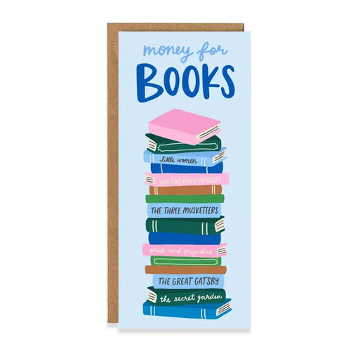 Money For Books Money Holder Card