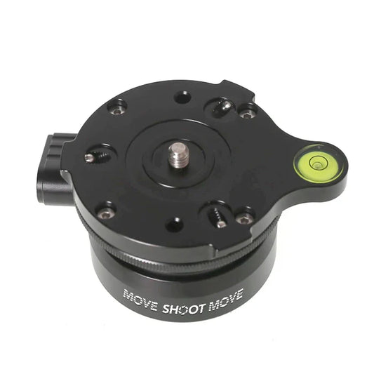 Move Shoot Move Leveling Base with Bubble Level (Level_Base#wrench)