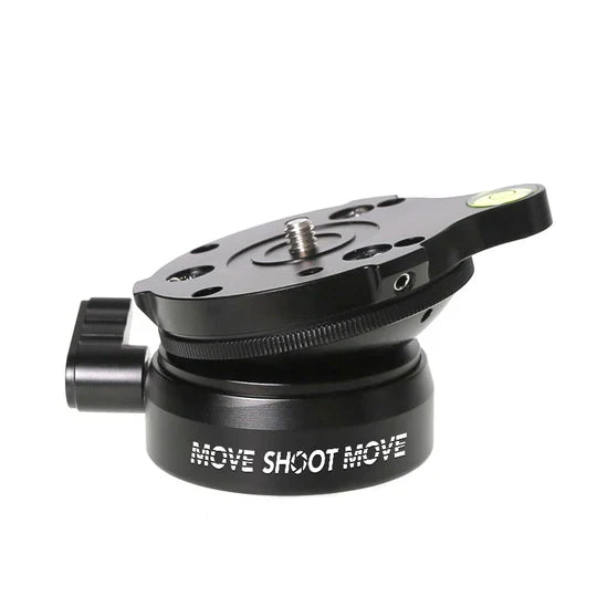 Move Shoot Move Leveling Base with Bubble Level (Level_Base#wrench)
