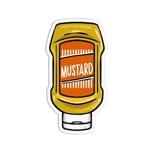 Mustard Sticker Textured Sticker