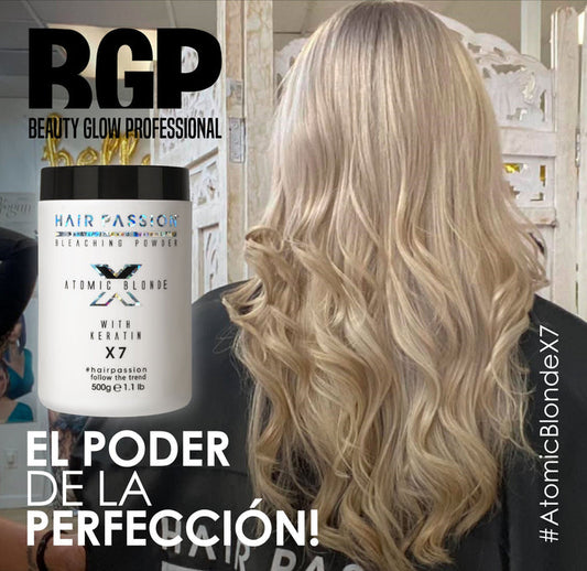 NEW 💢 ATOMIC BLONDE BLEACHING POWDER 1.1 lb/ 500 gr HAIR PASSION
