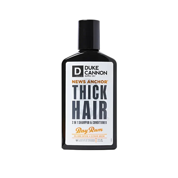 News Anchor 2 in 1 Hair Wash- Bay Rum