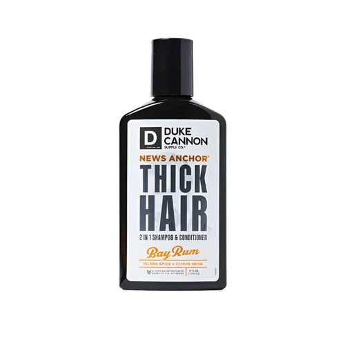 News Anchor 2 in 1 Hair Wash- Bay Rum