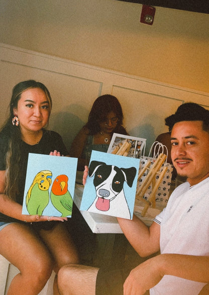 November 15, 2025 / 7pm-9pm - Pet Portrait Painting Workshop