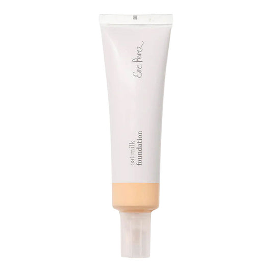 Tube of Ere Perez Oat Milk Foundation on a white background.