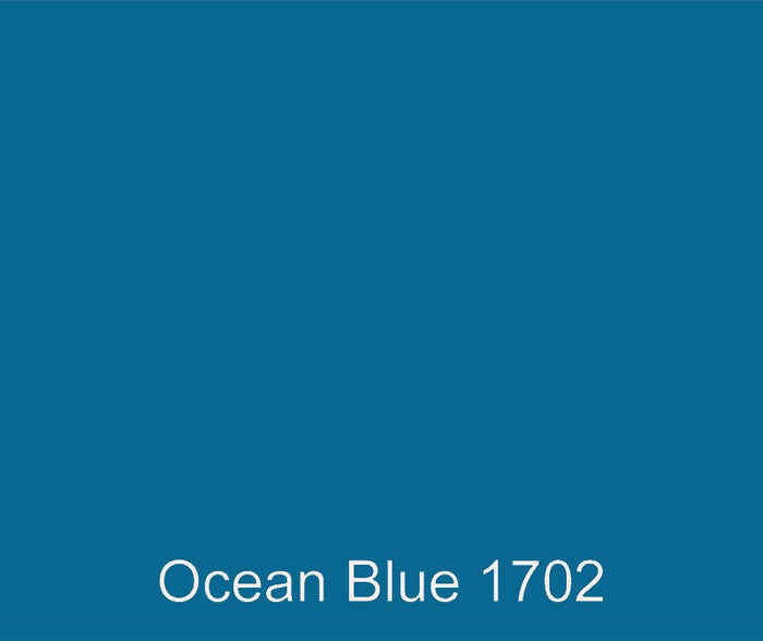 Ocean blue custom color ISO NPG polyester gel coat for a protective high gloss finish.