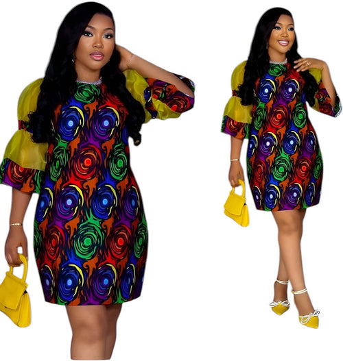 Omowunmi Vibrant Dress