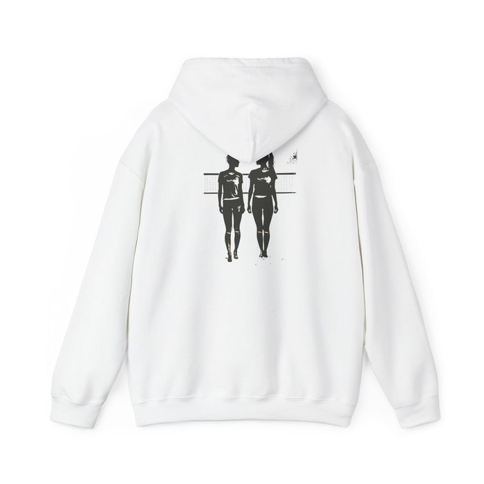 “Partners” Surface Beach Volleyball Club Unisex Heavy Blend™ Hooded Sweatshirt