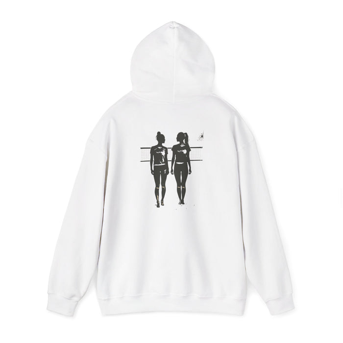 “Partners” Surface Beach Volleyball Club Unisex Heavy Blend™ Hooded Sweatshirt