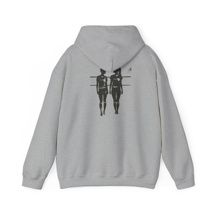 “Partners” Surface Beach Volleyball Club Unisex Heavy Blend™ Hooded Sweatshirt
