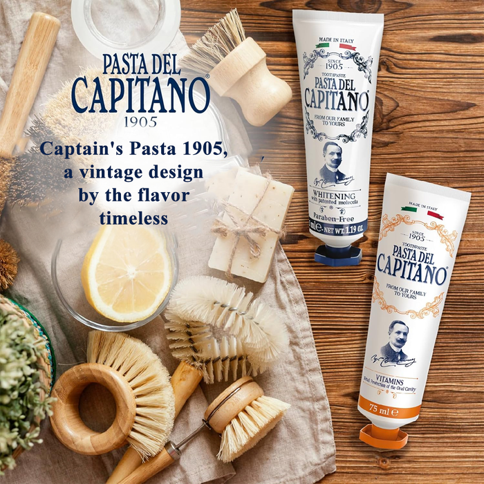 Pasta del Capitano Whitening Toothpaste