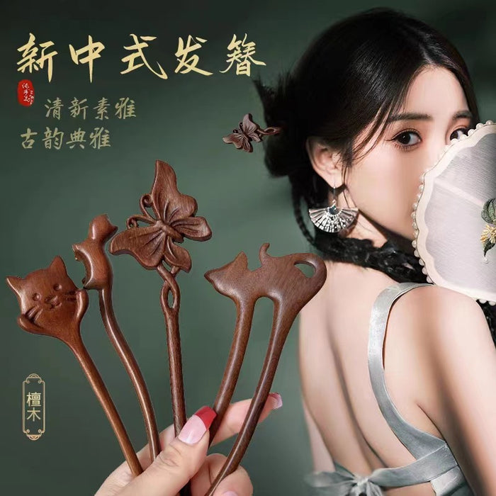 PF176 - Wooden Hair Sticks - Wholesale